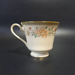Minton Jasmine Fine Bone China Tea Cup With Floral Design